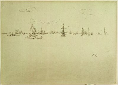 The Turret Ship, from a Set of Twelve Etchings Entitled 